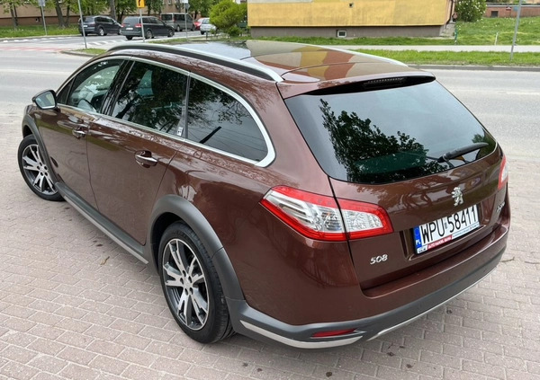 Peugeot 508 cena 39900 przebieg: 228000, rok produkcji 2013 z Nowe Skalmierzyce małe 704